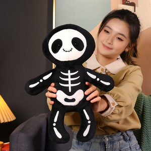 Jouets squelette d'Halloween, squelette d'horreur <span class=keywords><strong>Bob</strong></span> en peluche, cadeau d'Halloween, peluche effrayante - Product Image 4