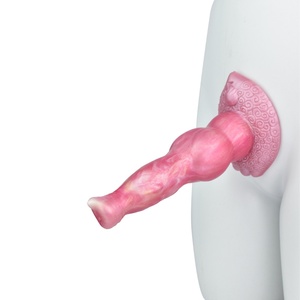 YOCY - Vibrador de 10 Frecuencias con Sensación Realista para la Masturbación Femenina, Dildo en Forma de Perro, Juguetes Sexuales con Vibración y Estiramiento para Hombres y Mujeres - Product Image 1