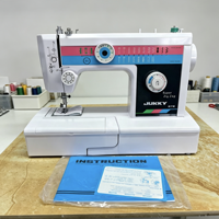 JUKKY Vente en gros de machines à coudre électriques domestiques multifonctions zigzag de haute qualité 878 pour vêtements Mesin Jahit