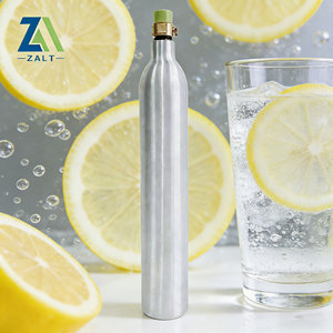 Bouteille de gaz CO2 en métal de qualité alimentaire et écologique 2026 - Réservoir rechargeable de 0,6 L pour machine à soda et machine à eau pétillante - Product Image 4