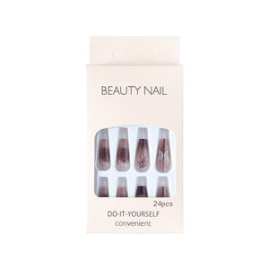 Kit de manicura perfecta de nuevo diseño <span class=keywords><strong>2023</strong></span>, Punta francesa, mariposa acrílica, prensa portátil en las <span class=keywords><strong>uñas</strong></span> - Product Image 5
