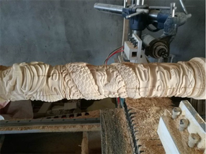 Jinan-torno <span class=keywords><strong>de</strong></span> torneado <span class=keywords><strong>de</strong></span> madera CNC, máquina <span class=keywords><strong>de</strong></span> tallado con husillo para escalera, columna romana, patas <span class=keywords><strong>de</strong></span> silla <span class=keywords><strong>de</strong></span> bate <span class=keywords><strong>de</strong></span> béisbol - Product Image 5