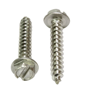 Vis de machine en acier inoxydable 18-8, tête ronde, entraînement fendu, conforme aux spécifications ASME B18.6.3, 3/8"-16, longueur 1-1/2" - Product Image 6