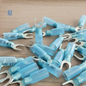 Gaopeng HSV2-5 màu xanh 16-14 AWG không thấm nước u-loại thiết bị đầu cuối dây kết nối đồng <span class=keywords><strong>Spade</strong></span> ngã ba cách điện nhiệt thu nhỏ thiết bị đầu cuối - Product Image 2