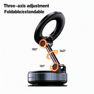 Soporte Magnético <span class=keywords><strong>para</strong></span> Celular con Succión al Vacío, Extensible, Rotación <span class=keywords><strong>de</strong></span> 360 Grados, <span class=keywords><strong>para</strong></span> Automóvil - Product Image 2