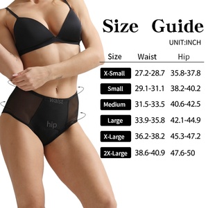 Periodo <span class=keywords><strong>di</strong></span> biancheria intima per le donne donne mestruali mutandine a vita alta slip durante la notte periodo <span class=keywords><strong>di</strong></span> biancheria intima per la ragazza - Product Image 6