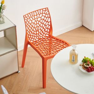 Chaise de salle à manger d'extérieur nordique, pliable, moderne et minimaliste, sans accoudoirs, pour usage domestique et restaurant, fabriquée en Chine - Product Image 4