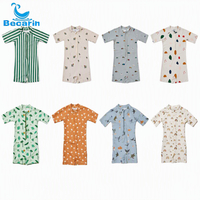 Zomer Infant Zwempak Groothandel Peuter Jongens Lange Mouwen Romper Zwemkleding Kinderkleding