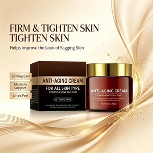 Crema Facial Antienvejecimiento con 50g de Vitamina C y Ácido Hialurónico para Adultos - Hidratante, Iluminadora, Reparadora de la Barrera Cutánea para Mujeres, Todo Tipo de Piel - Product Image 1