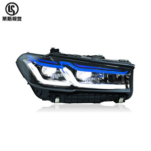 ใช้ได้กับ BMW 21-23ชุดไฟหน้า G38G30 5ชุดดัดแปลงใหม่คิ้วสีฟ้า LED ไฟหน้าสำหรับวิ่งกลางวัน - Product Image 5