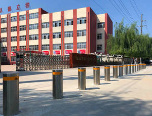 Erişim kontrol sistemi için en kaliteli paslanmaz çelik geri çekilebilir yükselen otomatik direkler - Product Image 3