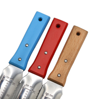 Couteau de jardin Hori Hori, lame en acier inoxydable, manche en bois, outil manuel pour creuser, désherber, planter, repiquer, personnalisable OEM