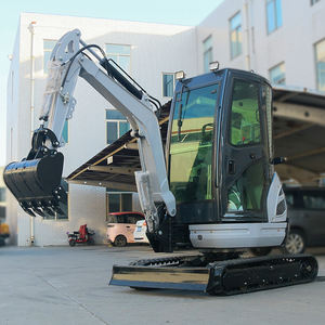 Mini-graafmachine, 360 °   Rotatie-aangedreven graafmachine zonder achterwiel, rupsgraafmachine, Kubota-motor minigraafmachine, graafmachine Hg 20 - Product Image 3