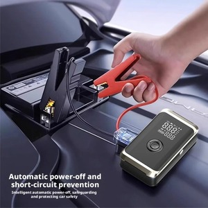 Démarreur de voiture tout-en-un avec compresseur d'air, gonfleur de pneus 150 PSI, batterie externe portable et <span class=keywords><strong>booster</strong></span> de batterie - Product Image 3
