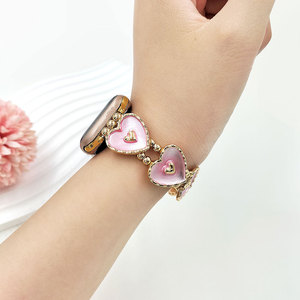 Correa de Aleación para <span class=keywords><strong>Apple</strong></span> <span class=keywords><strong>Watch</strong></span>, Correa Elástica para Reloj Inteligente IWatch Serie 4/5/6/7/8/<span class=keywords><strong>SE</strong></span> - Product Image 4