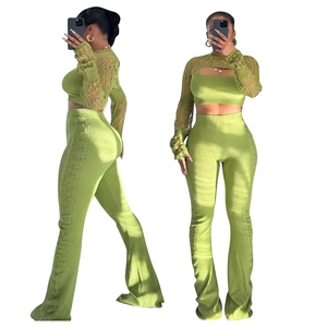 03 New Women's Casual Ollow <b>Knitted</b> <b>Set</b> - Product Image 4