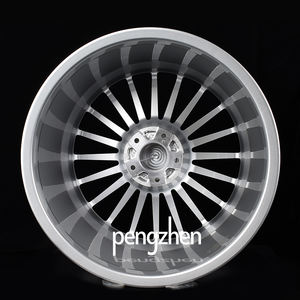 Ruedas forjadas de aleación escalonada Pengzhen Custom Hyper Silver 4x100 5x5x120 112 17 <span class=keywords><strong>18</strong></span> 19 20 21 pulgadas para BMW <span class=keywords><strong>Alpina</strong></span> B7 XB7 E60 G30 - Product Image 4