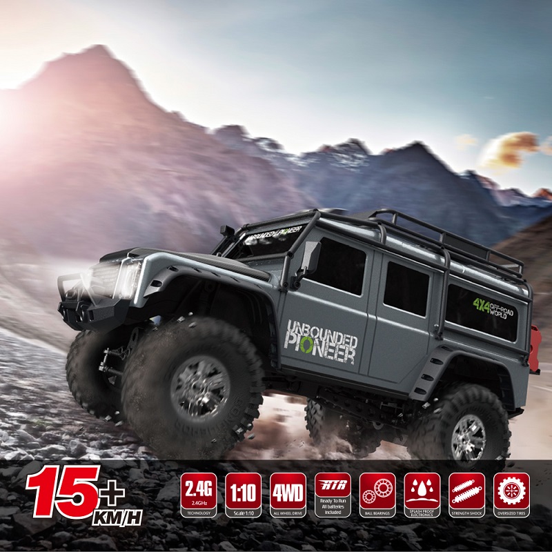 1/10 2.4G 4WD RC Car - HB Toys Proportional Control Retro Vehicle