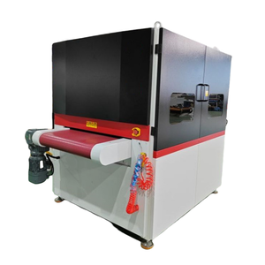 เครื่องขัดแผ่นสแตนเลสขนาด800มม. เครื่องตัดด้วยเลเซอร์สำหรับกำจัดครีบมอเตอร์ขัดโลหะแกนเครื่องยนต์ - Product Image 1