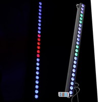 Lumière de scène Led Wall Wash Light 24x3W RGBW 4in1 LEDs avec DMX512 Remote Club Led Color Light pour la fête de mariage DJ Disco Club