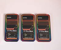 هاتف ذكي أندرويد جديد تمامًا من Umiio I17pro Max بشاشة 5.3 بوصة، شحن سريع، ذاكرة 3 جيجابايت + 32 جيجابايت، شريحتين، هاتف محمول غير مقفل