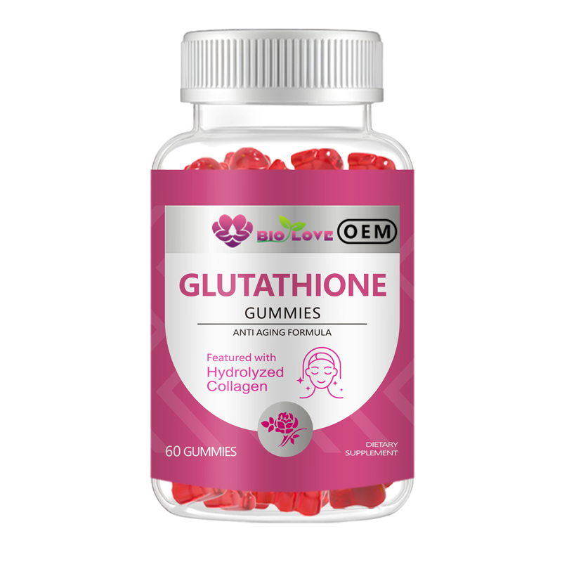 glutathione collagen gummies Made China Natural Antioxidant Formula Skin Wellness Odm The influence of different rank_skincare Size:4 oz / 113 g