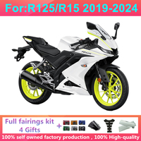 Kit de carénage complet moulé par injection pour moto, compatible avec YAMAHA R125 R15 R 125 2019 2020 2021 2022 2023 2024, kits de carénages de carrosserie
