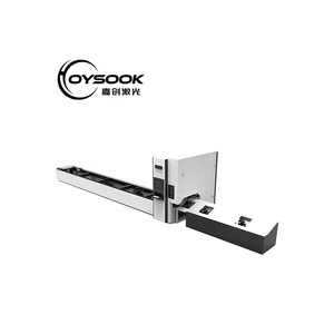 Découpeuse laser à fibre industrielle pour tubes et tuyaux métalliques ronds et carrés – Équipement de découpe efficace - Product Image 1