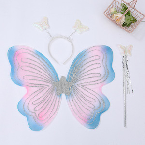 Disfraz de Mariposa para Niñas, Disfraz de Princesa Hada para Fiesta de Cumpleaños, con Alas de Plástico - Product Image 6