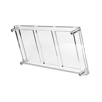 Couverture/Film de protection UV en acrylique de haute qualité pour cartes gradées PSAED CGC BGS, cartes de visite, design moderne, taille personnalisée
