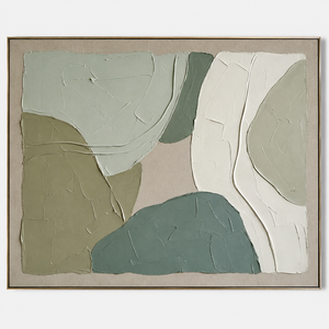Peinture à l'huile sur toile personnalisée peinte à la main, art floral contemporain, décoration intérieure sans cadre - Product Image 3