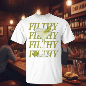 T-shirt Dirty Martini pour les amateurs de cocktails Dirty Martini - Product Image 3