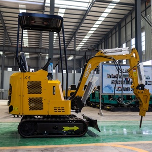 Produits les plus vendus : Mini-excavatrice de 1,5 tonne avec auvent, marteau hydraulique et 30. Capacité d'escalade - Product Image 1