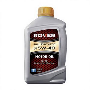 Lubricante Automotriz Sintético Completo Antidesgaste ROVER SAE 5W-40 Aceite de Motor Paquete de 6 Unidades de 1 Cuarto de Galón - Product Image 1