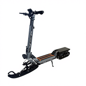 Scooter à neige électrique 3 en 1 sans balais, double usage, pliable, étanche, capacité <span class=keywords><strong>de</strong></span> charge <span class=keywords><strong>de</strong></span> 120 kg, écran LCD, snowboard - Product Image 4