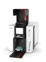Imprimante industrielle Primacy2 recto simple pour la production de cartes plastiques en vrac avec encodage de bande magnétique/puce IC