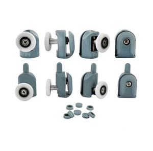 Accessoires de cabine de douche Rouleau de porte de douche à petit rouleau simple Roue de quincaillerie de porte de douche coulissante - Product Image 4