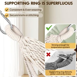 Hamaca Plegable para Exteriores, Ligera, <span class=keywords><strong>de</strong></span> Lona, para Acampar, Disponible para Venta al por Mayor - Product Image 6