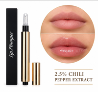 Gloss repulpant pour les lèvres de haute qualité, marque privée, avec logo personnalisé, aux fruits, en gros