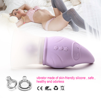 Leistungs starkes kabelloses 10-Gang-Brustmassagegerät USB-Netzteil für Erwachsene Vibratoren Nippels timulator Clip Sexspielzeug zum Nippel saugen
