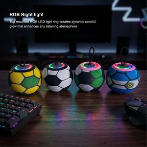Custom Logo Football Soccer Ball RGB <b>Light</b> TF FM Promotional Gift Wireless Bt Portable <b>Bluetooths</b> <b>Speaker</b> - Product Image 2