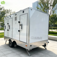 Goeasy – Nouvelle Cabine Sanitaire de Luxe Personnalisable, Remorque Toilettes Mobiles Portables