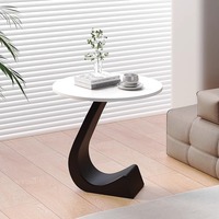 Table basse ronde multifonctionnelle de style minimaliste moderne pour la maison