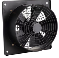 Crown 200B2 Industrieller Wasserdichter Quadratischer Dachventilator mit 220V Motor, Kugellager und 10 Fuß Flügeldurchmesser, 40dB+ Geräuschpegel
