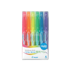 La serie de resaltadores de tinta borrable SFL-30SL-3C incluye cinco juegos surtidos en colores suaves estándar. - Product Image 4
