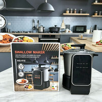 Mini hachoir à viande électrique en acier inoxydable, mixeur de cuisine, robot culinaire, presse-cassava, préparateur de repas pour bébé, usage domestique