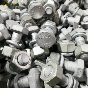 ASME b18.2.6 <span class=keywords><strong>ASTM</strong></span> f3125 loại A325 a325m a490 a490m mạ kẽm nặng Hex cấu trúc bu lông với DH/2h Nut và f436 máy giặt - Product Image 2