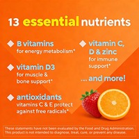 OEM Multivitamine Kauwgom Gemengde Fruit Smaak Dagelijks Voedingssupplement 10 Stuks Vitamine Voedingsproduct