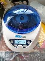 Mesin Sentrifus Darah Portabel dengan Kebisingan Rendah untuk Tabung 6x15ml, Cocok untuk Salon Kecantikan dan Klinik Medis