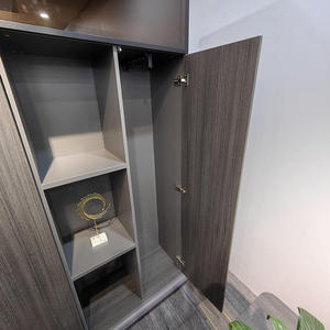 أثاث غرفة معيشة رخيص الثمن من Foshan خزانة خشبية فاخرة تحتوي على حامل كتب من خشب متوسط الكثافة رفوف كتب خشبية حديثة - Product Image 5